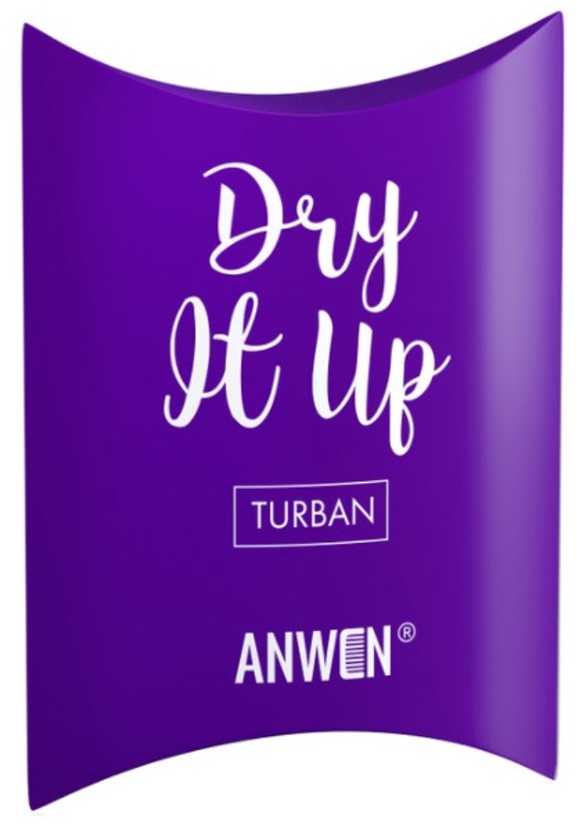 Dry It Up haartulband paars