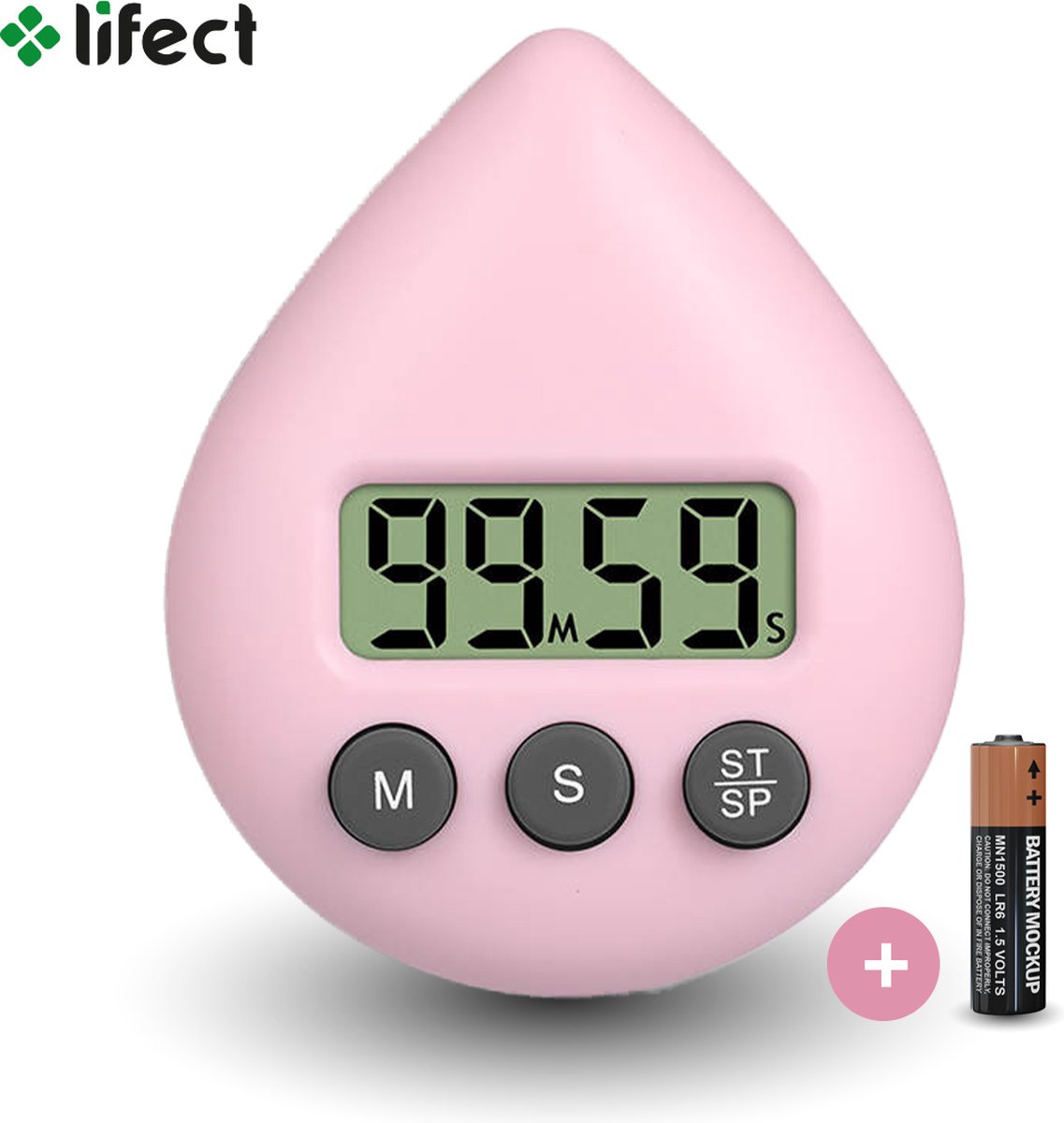 Lifect® Douchetimer 5 Minuten Douche Wekker Zandloper Timer