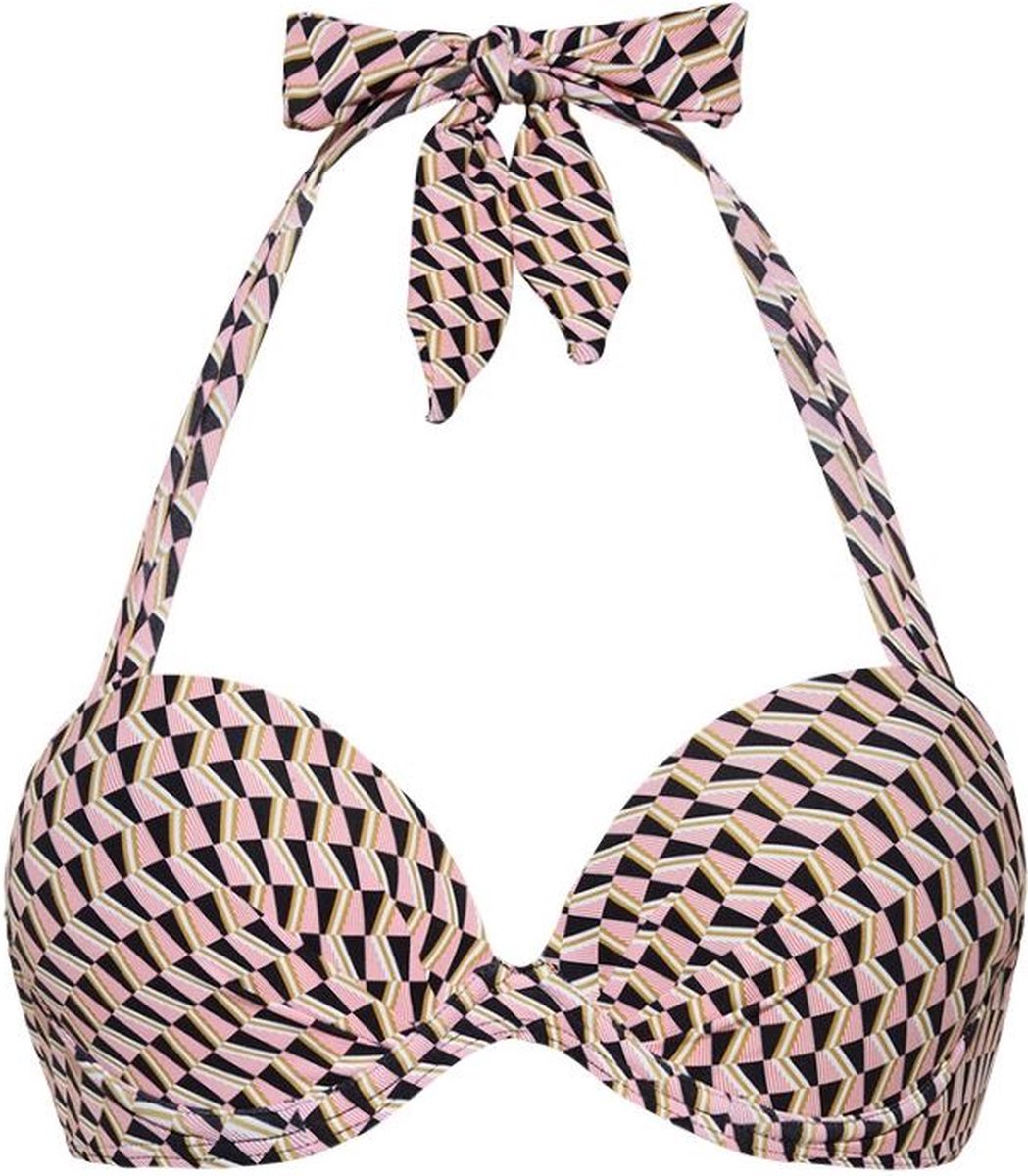 Cyell bikinitop padded wired Paradiso roze, multi
