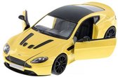 Aston Martin V12 Vantage S (Geel) (20 cm) 1/24 Motor Max - Model auto - Schaalmodel - Modelauto - Miniatuur autos