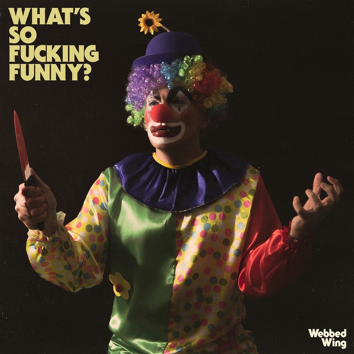 Webbed Wing - What's So Fucking Funny? (LP) (Coloured Vinyl)
