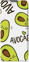Mobiel Bookcase Valentijn Cadeautje Haar OnePlus Nord CE 2 5G Smart Cover Hoesje Avocado Singing