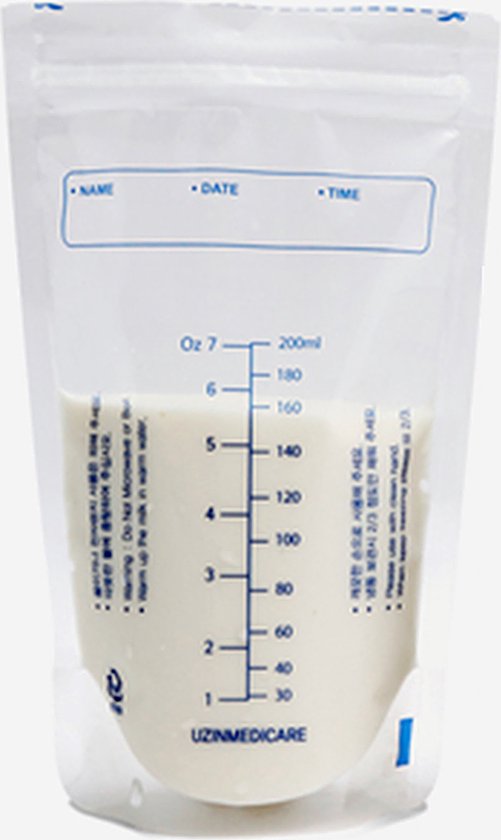 Sachets de conservation du lait maternel pour l'allaitement - 30 pièces -  sans BPA -... | bol.com