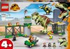 foto van LEGO Jurassic World T.Rex Dinosaurus Ontsnapping - 76944