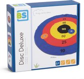 BS Toys Disc Deluxe Werpspel - Disc Gooien Spel - Kinderspeelgoed 1 tot 4 Spelers - Buitenspeelgoed