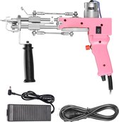 Bol.com Valuxe - tufting gun - beginnerspakket tapijt maken - textiel - roze aanbieding