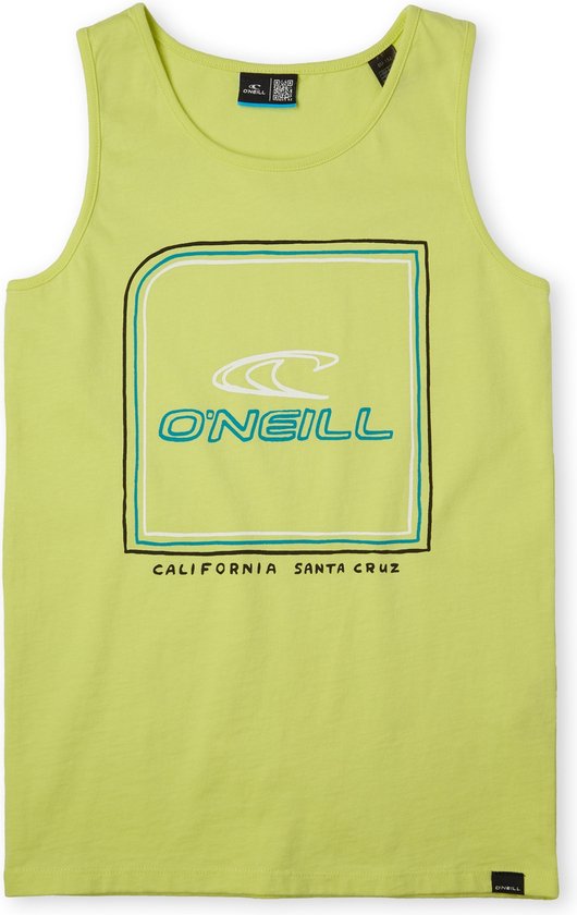 O'Neill T-Shirt Boys ALL YEAR TANKTOP Limegroen Sportshirt 164 - Limegroen 100% Katoen
