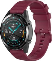 YONO Siliconen Sport Bandje 22mm - Horlogebandje geschikt voor Samsung Galaxy Watch 46mm / 3 (45mm) / Gear s3 - Polar Vantage M2 / Grit X - Garmin Vivoactive 4 / Venu 2 - Huawei Watch GT 3 (pro) / 2 - Amazfit GTR - Paars