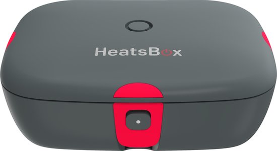 Faitron HeatsBox Style - Lunchbox Adultes - Lunchbox Électrique - Acier Inoxydable - Différents Compartiments