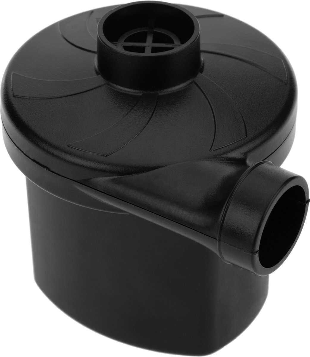 BeMatik - Draagbare luchtpomp, elektrisch inflator voor opblaasbare matras, vlotters, tent, zwembad 240V AC / 12V DC