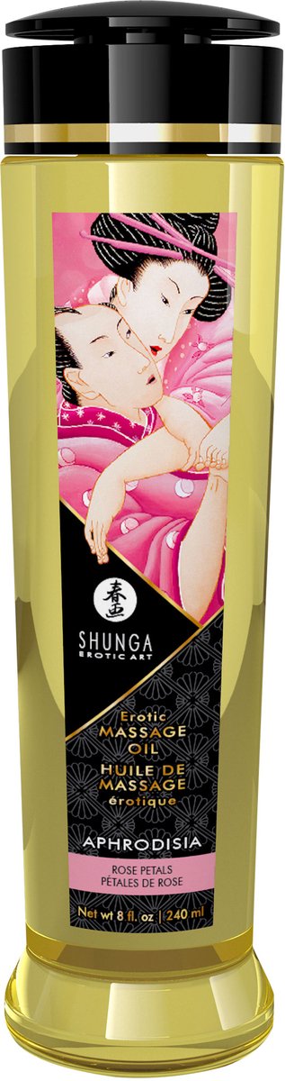 Shunga - Massageolie - Afrodisiac Roses