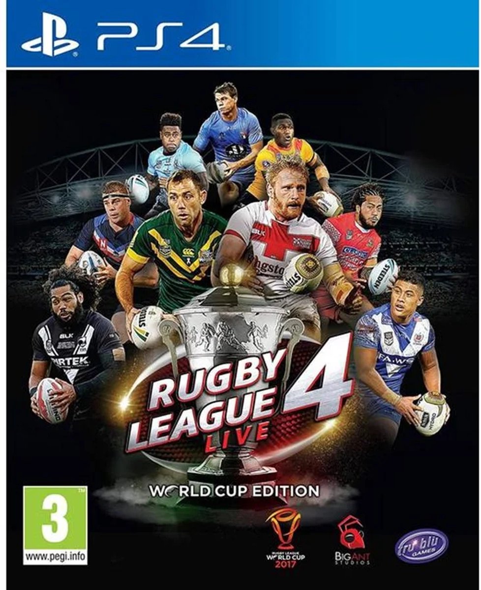 Rugby League Live 4 - World Cup Edition /PS4