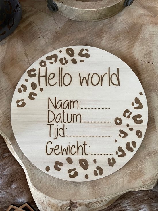 Aankondigingsbord - ik word grote zus - Wens en Wonder