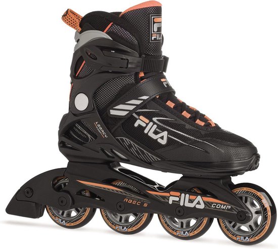 Fila Legacy Comp '22 inlineskates - Dames - Skeelers - Zwart / Oranje