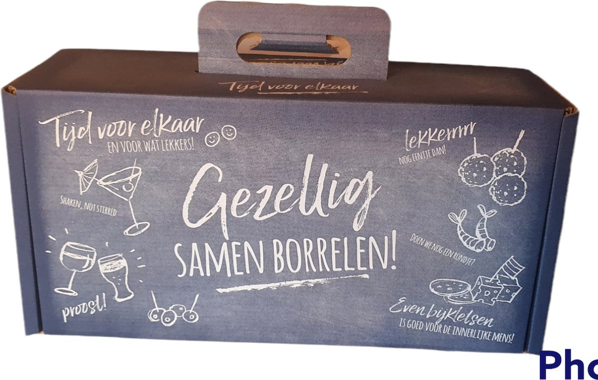 Geschenkdozen Draag Borreldoos
