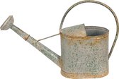 Clayre & Eef Arrosoir décoratif 50x16x33 cm Gris Vert Métal Arrosoir