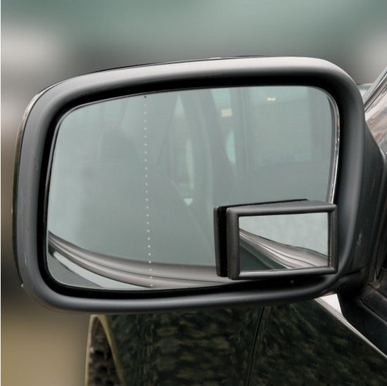 Lot de 2] Miroir angle mort pour rétroviseur extérieur voiture 360° Grand  angle