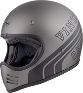 Premier Casco - Integrale Motorhelm - Vintage Premier - MX BTR17 BM - Mat Grijs - M