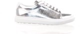 MAIMAI elegante damessneaker - metallic zilver - maat 40