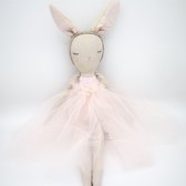 La Lovie Konijn Bonbon Ballerina | knuffel - konijn - ballerina - spelen - speelplezier - handgemaakt - blikvanger - babykamer - kinderkamer - bijzonder - babyshower - kraamcadeau