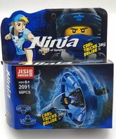 Ninja Minifigure Jay - Spinner - Masters of Spinjitzu - Spinjitzu - minifig - minifiguur