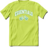 Bike EssentialsT-Shirt | Souvenirs Holland Kleding | Dames / Heren / Unisex Koningsdag shirt | Grappig Nederland Fiets Land Cadeau | - Groen - S