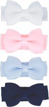 Baby haarspeldjes met strikje - Classics | Wit, Roze, Blauw | Baby