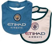 Manchester City FC slabbetjes (2 stuks)