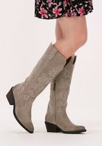 Omoda 18737 Hoge laarzen - Dames - Beige - Maat 41