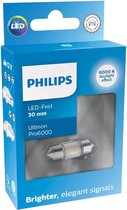 Philips Ultinon Pro6000 C5W 30mm 6000k enkele lamp 11860CU60X1