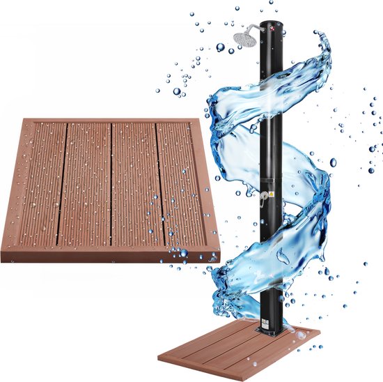 Vloerelement voor zonnedouche anthraciet
