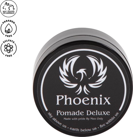 Phoenix Pomade Deluxe - Waterbasis - Sterke Hold - Hoge Glans - 100ML