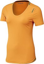 Reebok Workout Ready Speedwick T-shirt Vrouwen oranje M