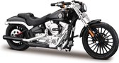 Harley Davidson Motorcycles 2016 Breakout (Grijs) 1/18 Maisto - Modelmotor - Schaal model - Model motor - harley davidson schaalmodel