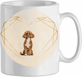 Mok poedel 7.5| Hond| Hondenliefhebber | Cadeau| Cadeau voor hem| cadeau voor haar | Beker 31 CL