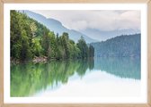 Poster Met Eiken Lijst - Canada Lake Poster