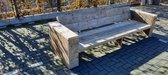 Loungebank "Garden Basic" van Gebruikt steigerhout 240cm 4 persoons bank