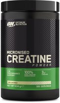 Optimum Nutrition Micronized Creatine Powder - Creatine Poeder - Creatine Monohydraat - 1 Pot - 634 gram (186 doseringen)