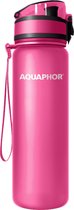 Aquaphor City Drinkfles met waterfilter  Roze (Capaciteit wisselfilter 150L)