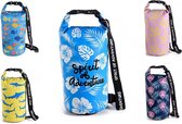 Drybag - 10 Liter - Waterdichte Tas - Outdoor - Reizen - Licht Blauw