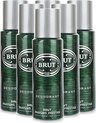 Brut Original Long Lasting Deodorant - Pak Je Voordeel - 6 x 200 ml
