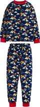 Frugi Schemering Pyjamas Unisex Pyjamaset - Maat 134