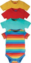 Frugi Over De Regenboog multipack Unisex Rompertje - Maat 80