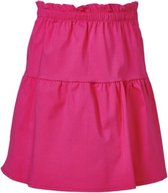 Meisjes strokenrok effen - fuchsia | Maat 152/12Y