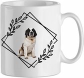 Mok Sint Bernard 1.2| Hond| Hondenliefhebber | Cadeau| Cadeau voor hem| cadeau voor haar | Beker 31 CL