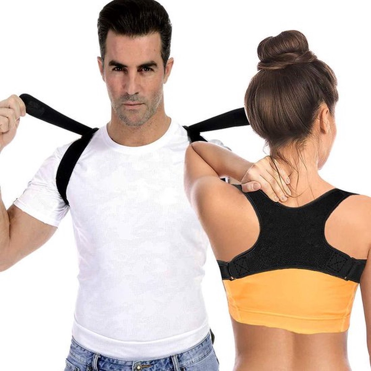 Goedkoopste Premium Postuur Corrector RugBrace Houding correctie verstelbare