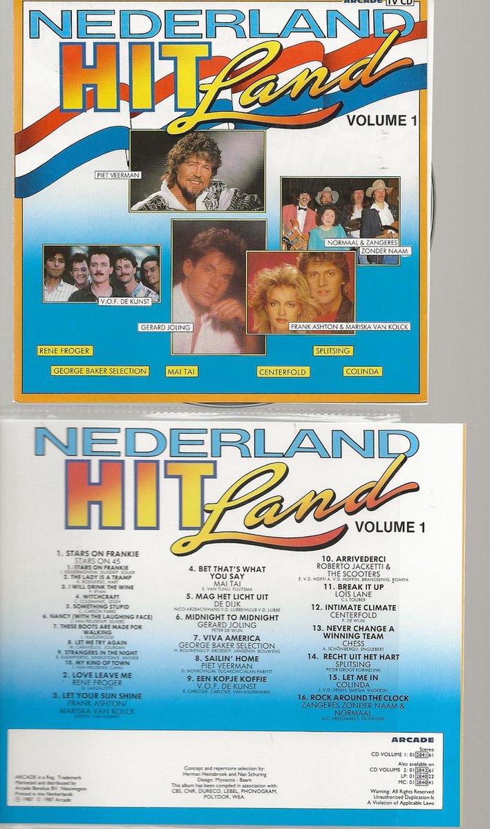 NEDERLAND HITLAND - volume 1
