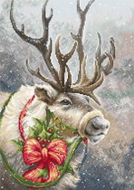 Luca-S Christmas Deer borduren (pakket) B598