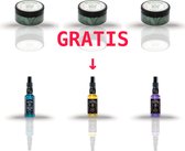 Bandido Hair Gel Crazy 3 Stuks 150ml    + 3X Cologne 150ml  GRATIS