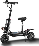 SONGZO MX18- elektrische scooter -5600W 11 inch- off-road- banden dubbele schokabsorptie opvouwbare off-road scooter met 60V33AH lithium batterij